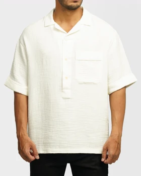 پیراهن آستین کوتاه مردانه