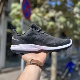 کفش روزمره سالامون مدل OUT pulse GTX ویتنامی ضدآب مشکی زیر سفید