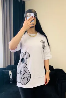 تیشرت لانگ دخترانه اسپرت