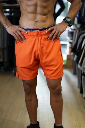 شلوارک ورزشی مردانه پارچه آیرو