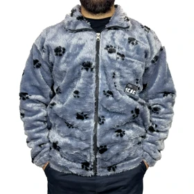 سویشرت تدی مدل پنجه گربه