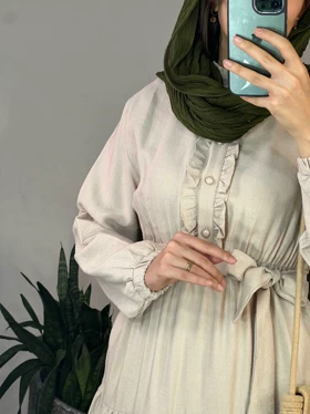 پیراهن مانتویی الین