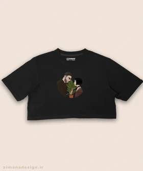 کراپ زنانه طرح لئون کد 974