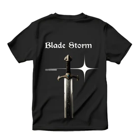 تیشرت مرچ اختصاصی hypoaim طرح Blade storm دو طرفه کد 252663