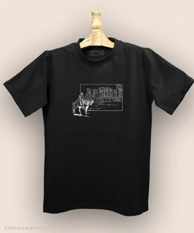 تیشرت مردانه و زنانه اصیل ایرانی طرح نگاه کوروش بزرگ