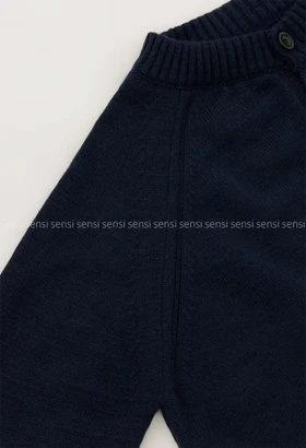 ژاکت بافت جلو دکمه کد1004534