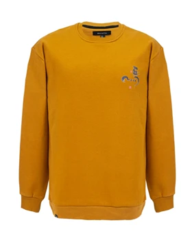 دورس مردانه سه نخ مدل ساده پشت چاپ پلیکان رنگ شتری کد 88256