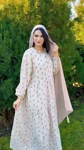 پیراهن گل‌گلی