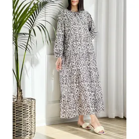 پیراهن طرحدار طبقه‌ای