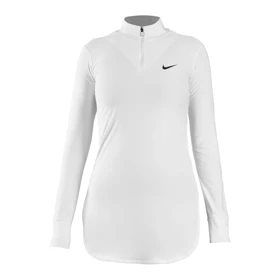 استرج آستین بلند نیم زیپ ورزشی زنانه نایک مدل VHD-3K1452 سفید