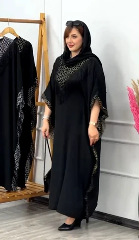 مانتو عبا پانچ