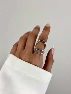 انگشتر مینیمال سیلور