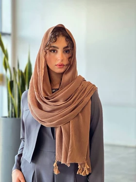 شال بهاره برشکا (نسکافه ای)