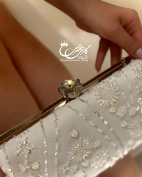 کیف عروس جواهردوزی