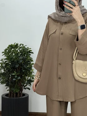 ست مانتو و شلوار شکوه