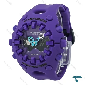 ساعت جیشاک کرونا سری GA-V01 مردانه بنفش GShock-8236-G