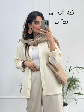 مانتو زنانه اطلسی