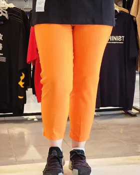 شلوار مام زنانه نارنجی