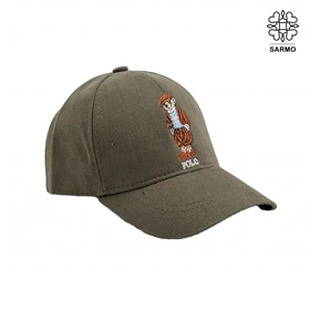 کلاه کپ زنانه طرح خرس پولو
