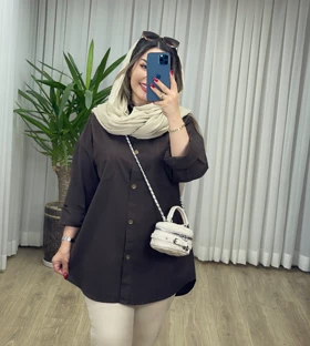 مانتو شومیزی لینن کد 2142