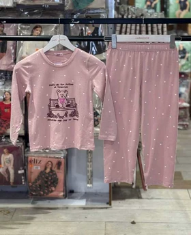 بلوز شلوار دخترانه سکسن کد41143-K