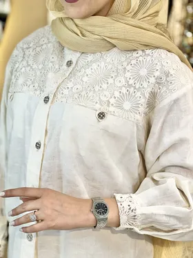 شومیز لینن مارک 140202