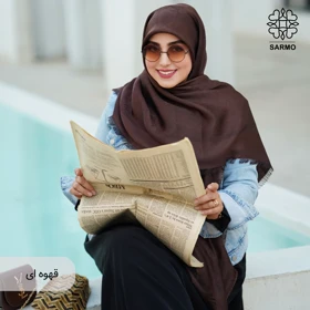 روسری ژاکارد رونا خطی