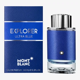 ادوپرفیوم مردانه مون بلان مدل Explorer Ultra Blue حجم 100 میلی لیتر
