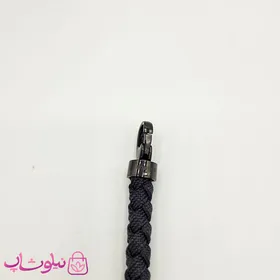 دستبند امگا کنفی مشکی با قفل مشکی مسترکپی