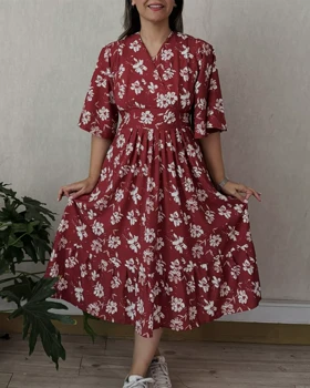 پیراهن میدی بهار