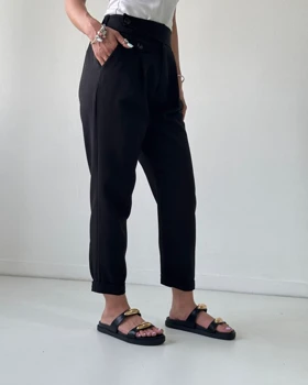 شلوار مام جیب نما کد 200220