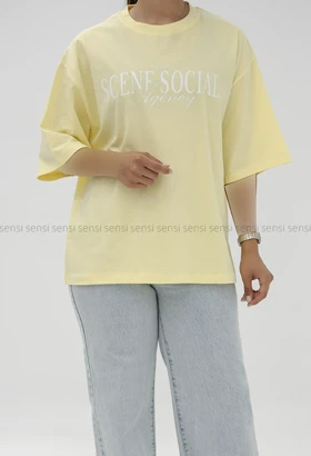 تیشرتscenf socialباکسی