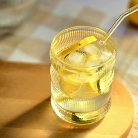 لیوان پیرکس رینگی نقش برجسته/pa80