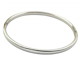 دستبند النگویی زنانه طرح آینه ای ژوپینگ