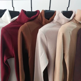 بلوز یقه اسکی فینگردار