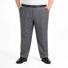 شلوار پارچه‌ای سایز بزرگ مردانه آریا مدل 3761798