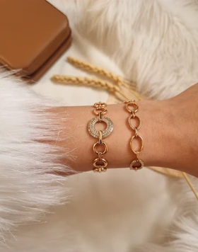 دستبند طرح طلا ژوپینگ D17