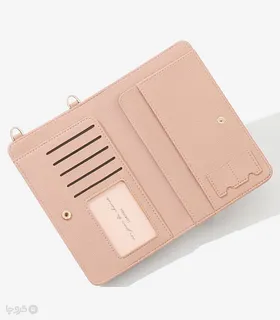 کیف پول دوشی زنانه تاشو دکمه دار Taomicmic تائومیک میک