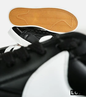 کفش نایک مردانه و زنانه مشکی سفید Nike Blazer Low 77 Jumbo