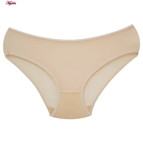 ست شورت و سوتین زنانه لنا مدل فنردار بند متحرک کاپ اسفنجی کرم کد 4961