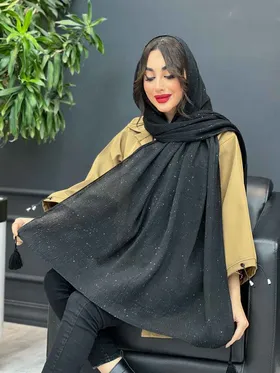 شال پلیسه لمه دار