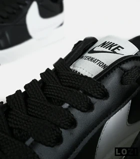 کفش نایک مردانه و زنانه مشکی سفید Nike Blazer Low 77 Jumbo