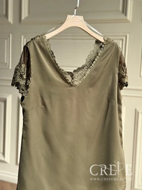 تاپ یقه هفت پشت گیپور