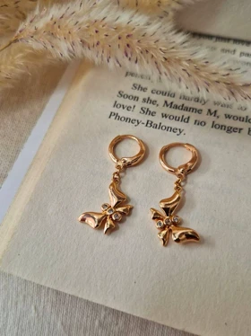 گوشواره پروانه آویز ژوپینگ M30