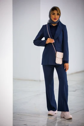 مانتو شلوار بزایاق پرنسا