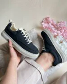 کفش ونس ساده دخترانه مدل برفی