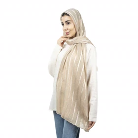 شال طرح راه راه زنانه - 39251738