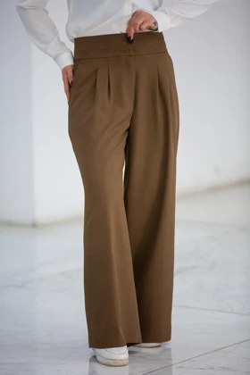 شلوار زنانه بزایاق کمر دو تیکه