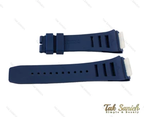 بند ساعت ریچاردمیل مردانه سرمه ای پیچی RichardMille-Strap-5078-G
