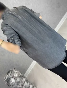 شومیز جین گل دوزی شده : 8699